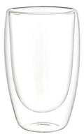 Caja 24 Piezas Vaso De Vidrio de Borosilicato Doble Pared 480 ml