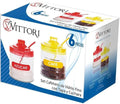 Set De 2 Recipientes C/ Tapa Y Cuchara