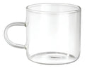 6 Tazas De Vidrio 100ml Para Café Y Capuchino Transparente